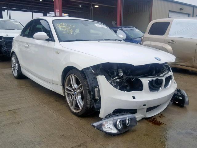 WBAUC735X8VF24716 - 2008 BMW 135 I WHITE photo 1