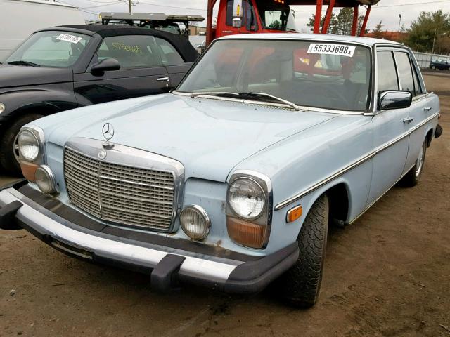 11511412049091 - 1976 MERCEDES-BENZ 300D BLUE photo 2