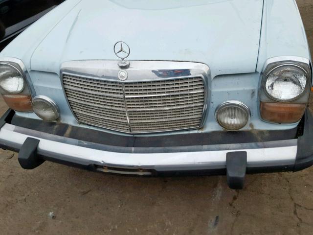 11511412049091 - 1976 MERCEDES-BENZ 300D BLUE photo 9