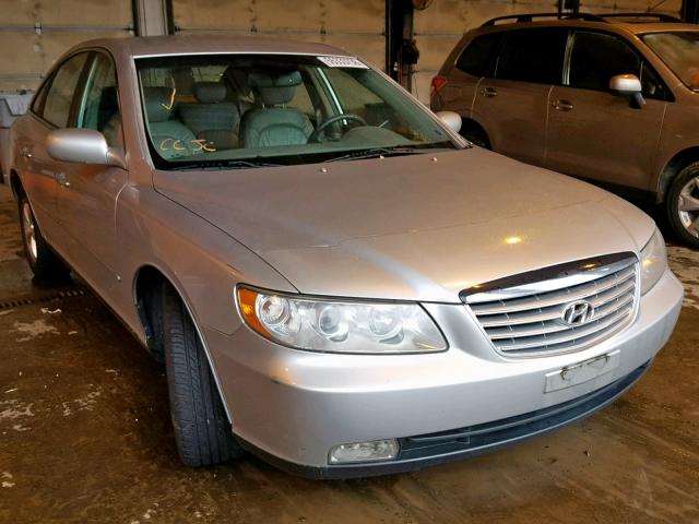 KMHFC46D07A193124 - 2007 HYUNDAI AZERA GLS SILVER photo 1