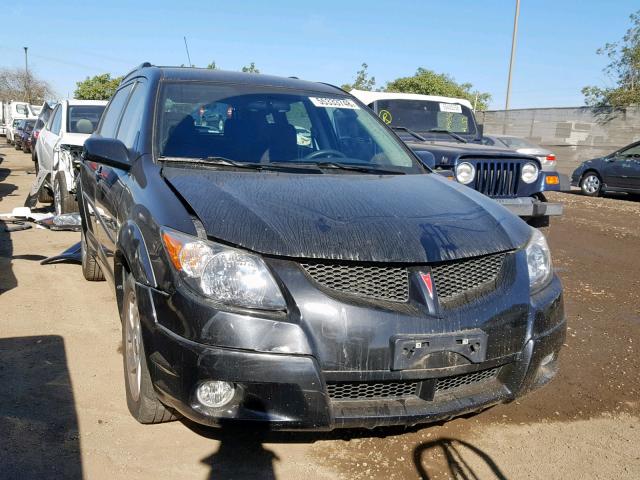 5Y2SL62884Z435887 - 2004 PONTIAC VIBE BLACK photo 1