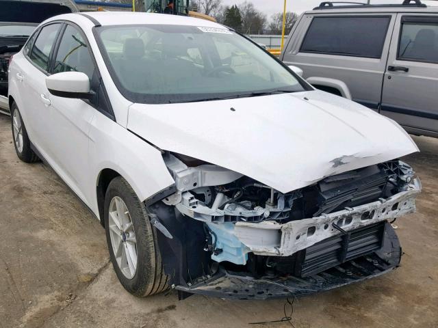 1FADP3F2XJL220324 - 2018 FORD FOCUS SE WHITE photo 1