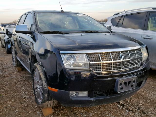 2LMDU68C19BJ02166 - 2009 LINCOLN MKX BLACK photo 1