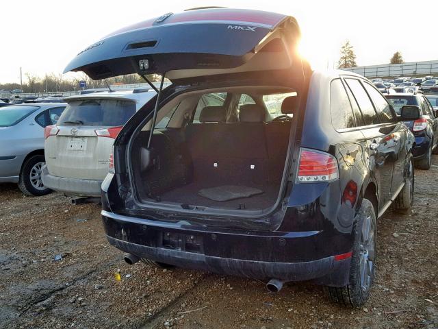 2LMDU68C19BJ02166 - 2009 LINCOLN MKX BLACK photo 4