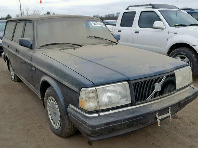 YV1AW8800N1929915 - 1992 VOLVO 240 BLUE photo 1