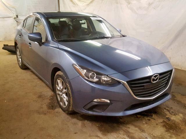 JM1BM1V7XE1126764 - 2014 MAZDA 3 TOURING BLUE photo 1