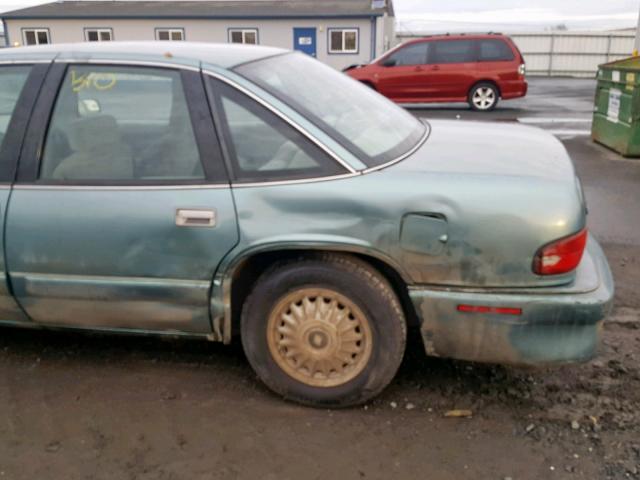 2G4WB52K8T1414373 - 1996 BUICK REGAL CUST BLUE photo 9