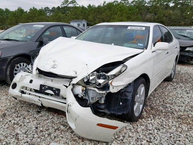 JTHBA30GX55137847 - 2005 LEXUS ES 330 WHITE photo 2