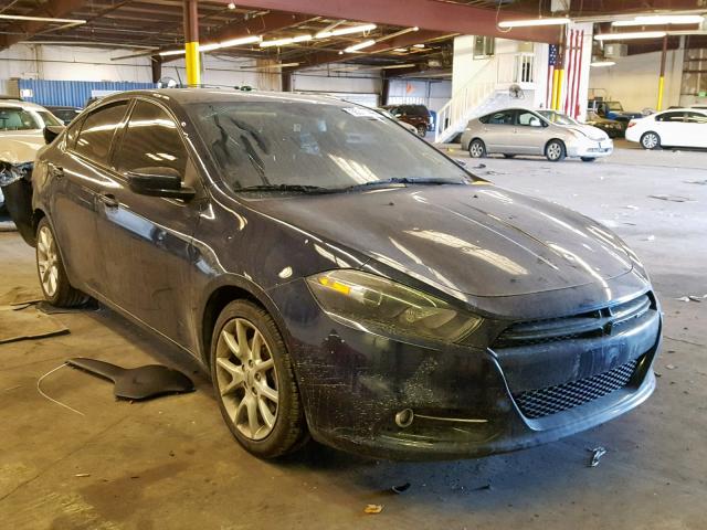 1C3CDFBAXDD332881 - 2013 DODGE DART SXT BLUE photo 1