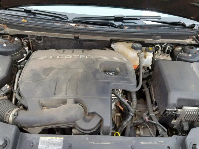 1G1ZH57B58F286482 - 2008 CHEVROLET MALIBU 1LT BLACK photo 7