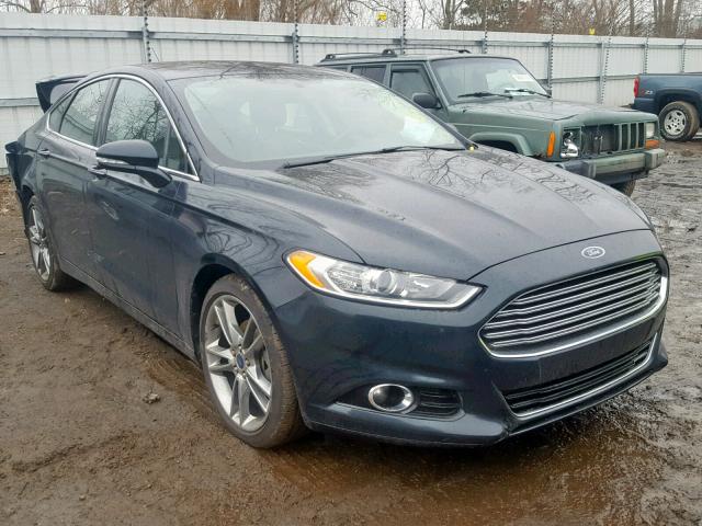 3FA6P0D94ER175671 - 2014 FORD FUSION TIT BLACK photo 1