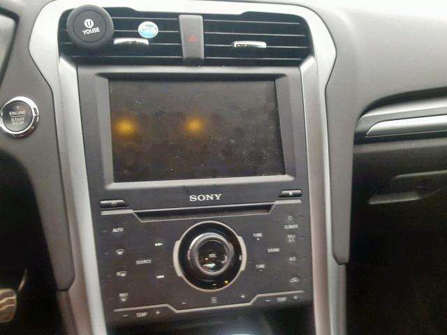 3FA6P0D94ER175671 - 2014 FORD FUSION TIT BLACK photo 9