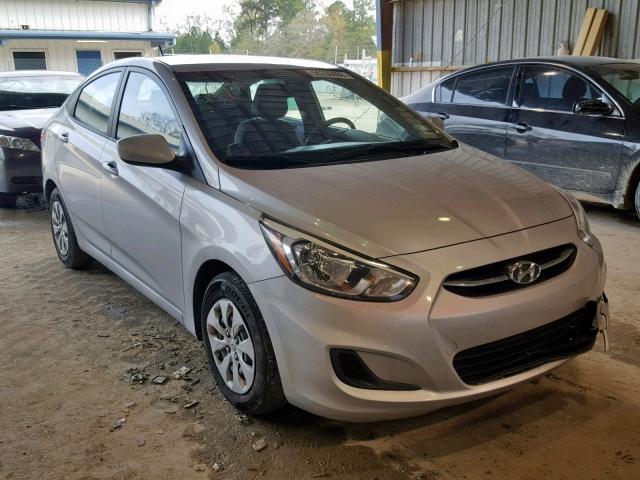 KMHCT4AE4GU942685 - 2016 HYUNDAI ACCENT SE SILVER photo 1