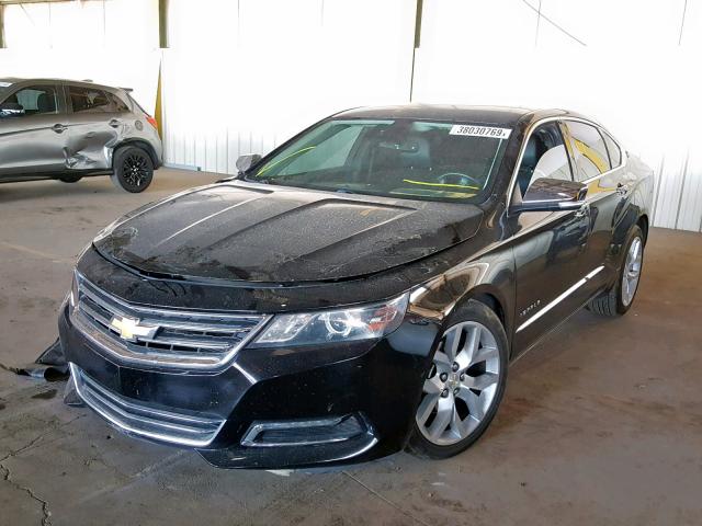 2G1165S33F9100561 - 2015 CHEVROLET IMPALA LTZ BLACK photo 2