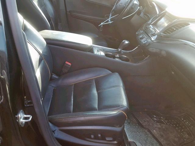 2G1165S33F9100561 - 2015 CHEVROLET IMPALA LTZ BLACK photo 5