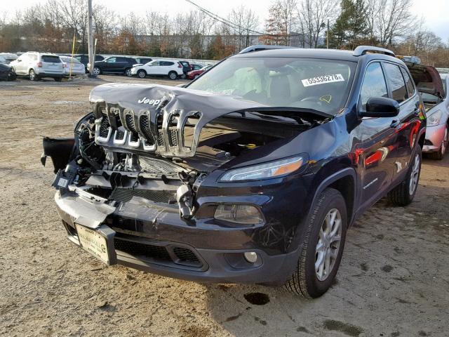 1C4PJMLX8JD502566 - 2018 JEEP CHEROKEE L BLACK photo 2