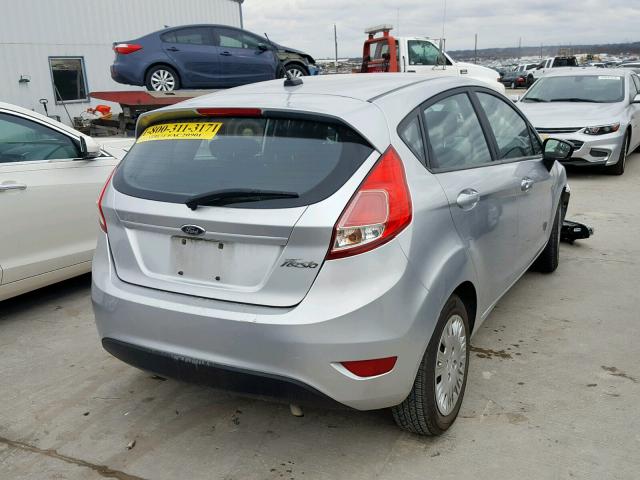 3FADP4TJ6FM187443 - 2015 FORD FIESTA S SILVER photo 4