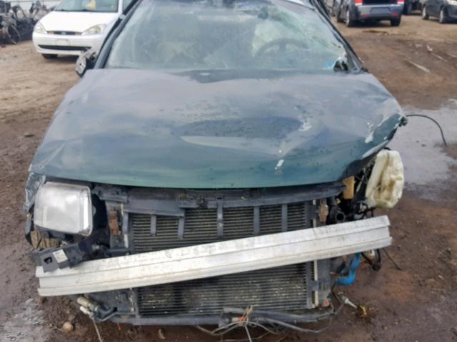 WVWMD23B2YE134828 - 2000 VOLKSWAGEN PASSAT GLS GREEN photo 7