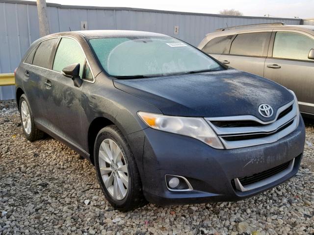 4T3BA3BB2DU049112 - 2013 TOYOTA VENZA LE BLUE photo 1