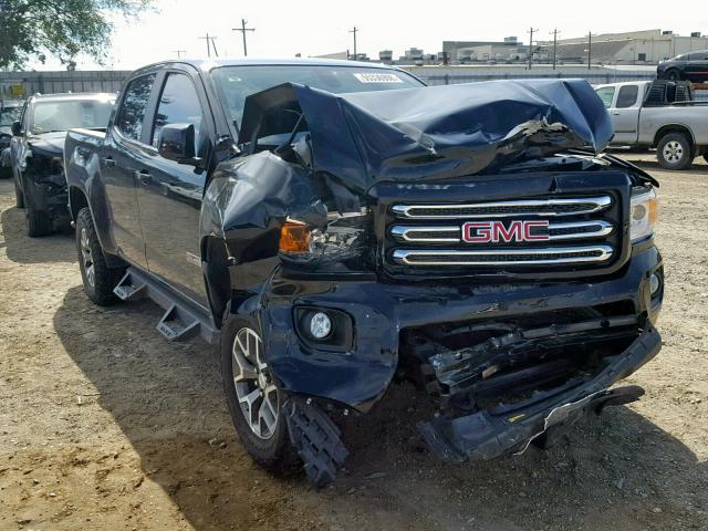 1GTG6CEN2H1212052 - 2017 GMC CANYON SLE BLACK photo 1