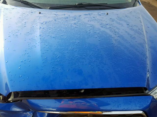 4A4AR3AU6FE030475 - 2015 MITSUBISHI OUTLANDER BLUE photo 7