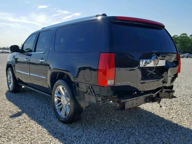 1GYS4KEFXDR358997 - 2013 CADILLAC ESCALADE E BLACK photo 3