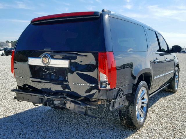 1GYS4KEFXDR358997 - 2013 CADILLAC ESCALADE E BLACK photo 4