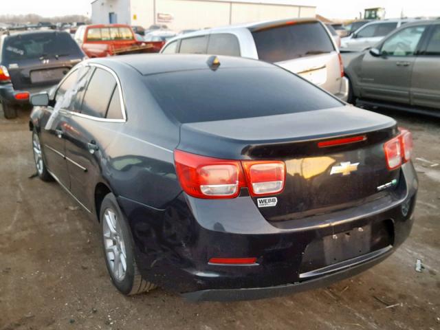 1G11D5RR2DF101284 - 2013 CHEVROLET MALIBU 1LT 黑色 照片 3