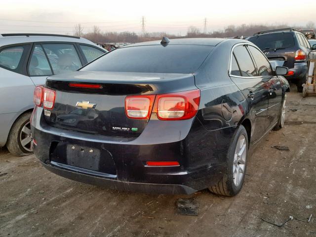 1G11D5RR2DF101284 - 2013 CHEVROLET MALIBU 1LT 黑色 照片 4