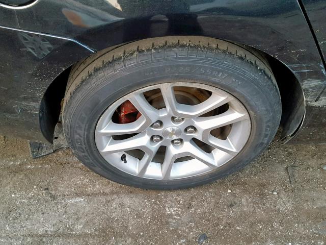 1G11D5RR2DF101284 - 2013 CHEVROLET MALIBU 1LT 黑色 照片 9