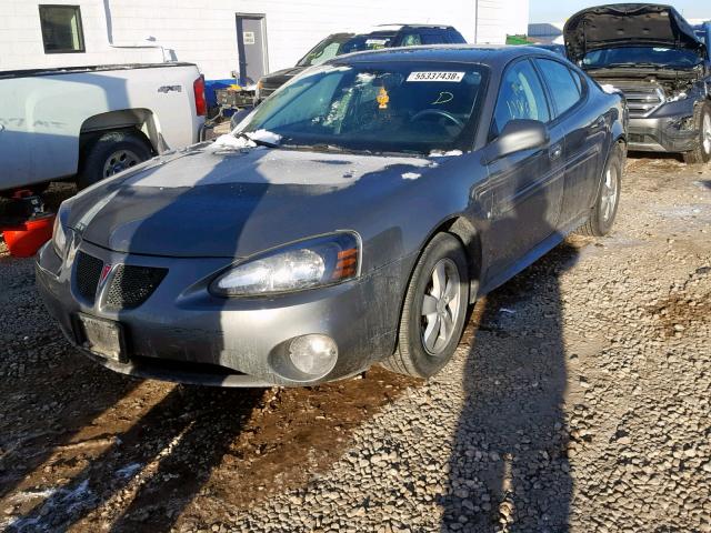 2G2WP552281182933 - 2008 PONTIAC GRAND PRIX GRAY photo 2