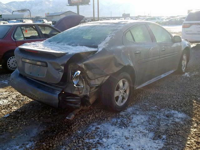 2G2WP552281182933 - 2008 PONTIAC GRAND PRIX GRAY photo 4