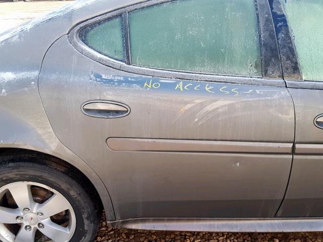 2G2WP552281182933 - 2008 PONTIAC GRAND PRIX GRAY photo 9