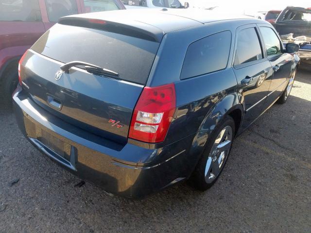 2D4GV57297H776799 - 2007 DODGE MAGNUM R/T GRAY photo 4