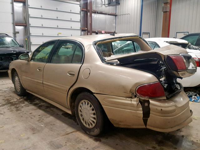 1G4HP52K25U279229 - 2005 BUICK LESABRE CU GOLD photo 3