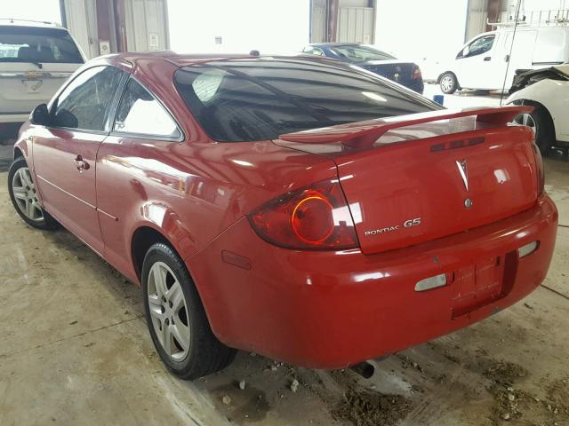 1G2AL15F677286246 - 2007 PONTIAC G5 RED photo 3