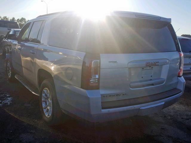 1GKS2GKC4HR212818 - 2017 GMC YUKON XL K SILVER photo 3