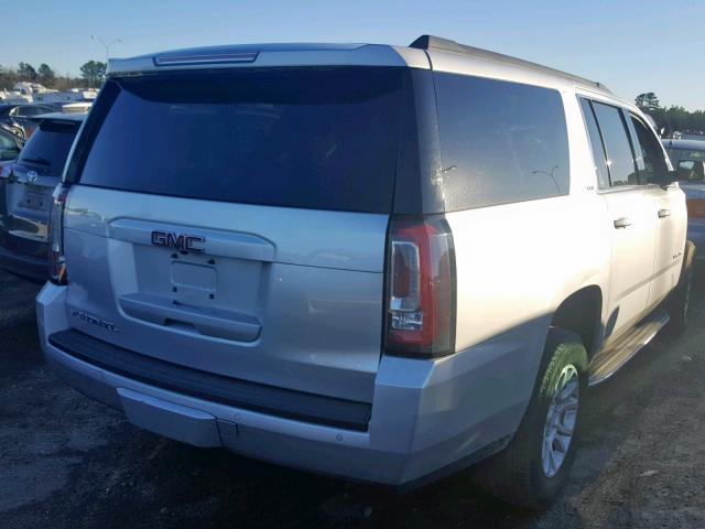 1GKS2GKC4HR212818 - 2017 GMC YUKON XL K SILVER photo 4