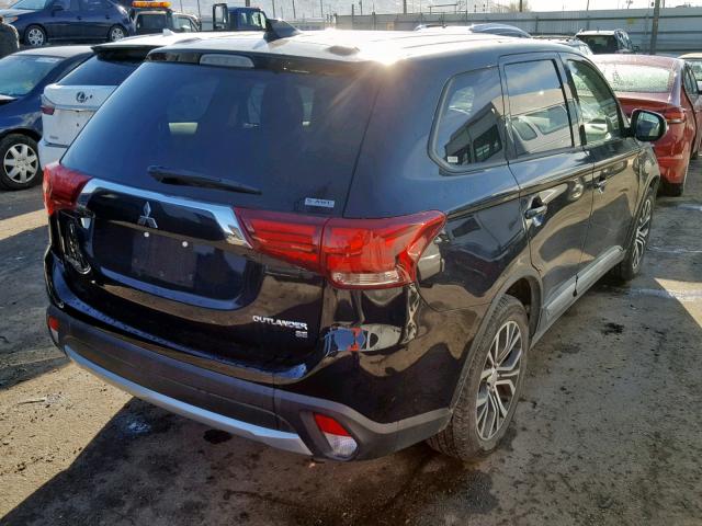 JA4AZ3A36JZ054575 - 2018 MITSUBISHI OUTLANDER BLACK photo 4