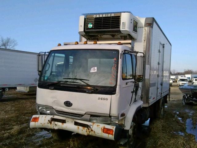 JNAPA43H8YGS55067 - 2000 NISSAN DIESEL UD2600 WHITE photo 1