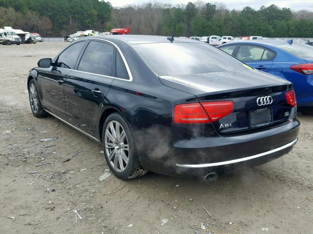 WAURVAFD2CN001759 - 2012 AUDI A8 L QUATT BLACK photo 3