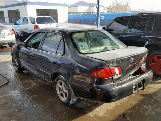 1NXBR12E7WZ021552 - 1998 TOYOTA COROLLA VE BLACK photo 3