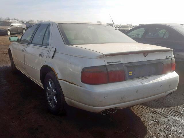 1G6KS54Y22U253013 - 2002 CADILLAC SEVILLE SL WHITE photo 3