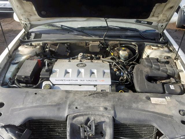 1G6KS54Y22U253013 - 2002 CADILLAC SEVILLE SL WHITE photo 7