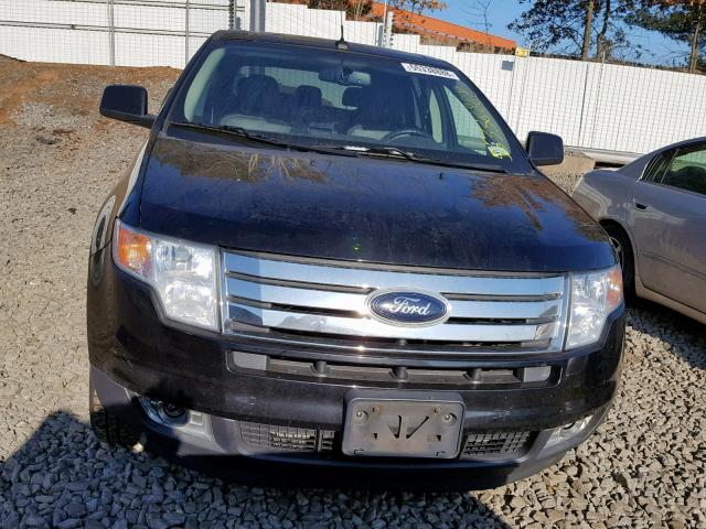 2FMDK48C39BA91774 - 2009 FORD EDGE SEL BLUE photo 9