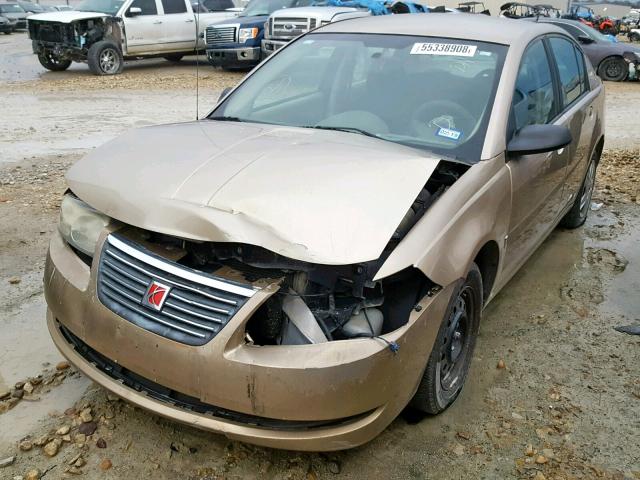 1G8AJ55F16Z131531 - 2006 SATURN ION LEVEL GOLD photo 2