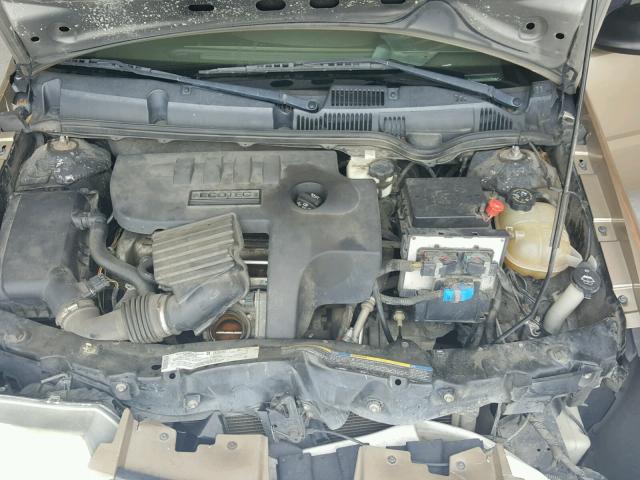 1G8AJ55F16Z131531 - 2006 SATURN ION LEVEL GOLD photo 7