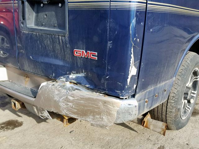 1GDFG15T441200437 - 2004 GMC SAVANA RV BLUE photo 9