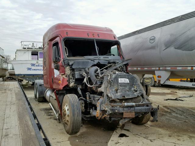 1FUJGLDR2DSBZ9956 - 2013 FREIGHTLINER CASCADIA 1 MAROON photo 1