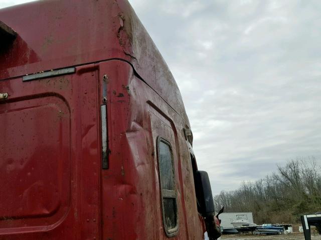 1FUJGLDR2DSBZ9956 - 2013 FREIGHTLINER CASCADIA 1 MAROON photo 9